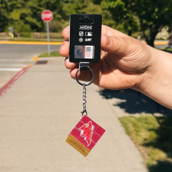 I-State Puzzle Cube Keychain 1.4-inch x 1.4-inch
